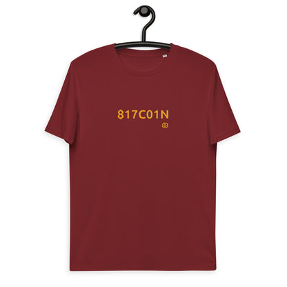 Camiseta unisex de algodón orgánico "B17C01N"