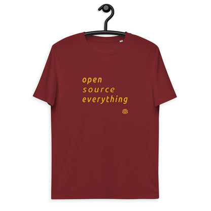 Men's organic cotton t-shirt "OS everything"