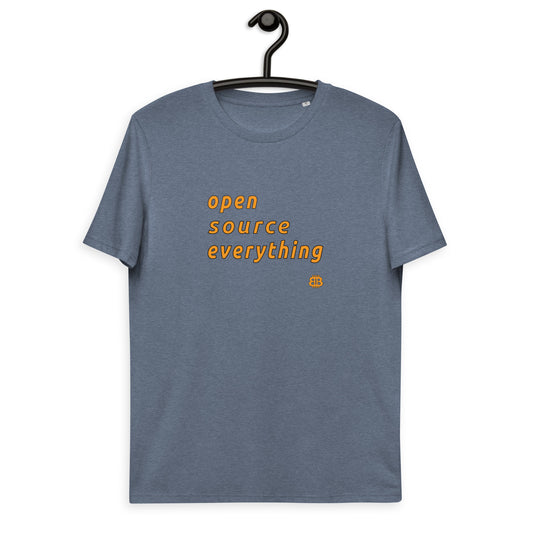 Men's organic cotton t-shirt "OS everything"