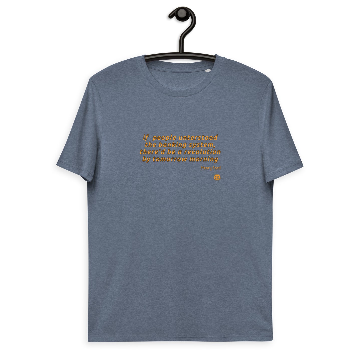 Damen-T-Shirt aus Bio-Baumwolle „Revolution_engl“