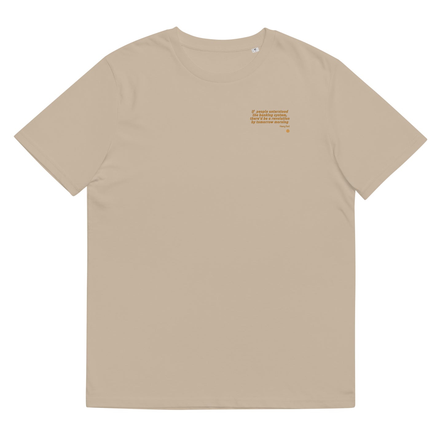 Men's organic cotton t-shirt "Revolution_engl_sm"