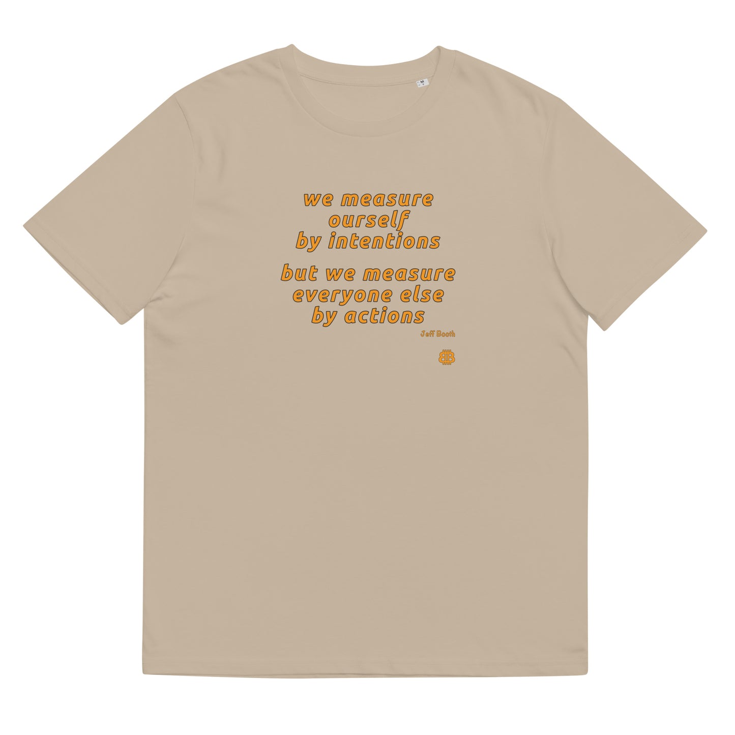 Women's organic cotton t-shirt "Measure"