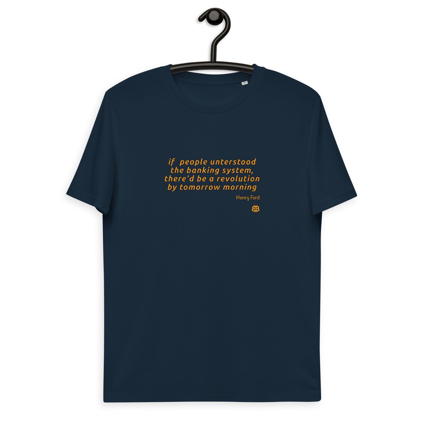 Damen-T-Shirt aus Bio-Baumwolle „Revolution_engl“