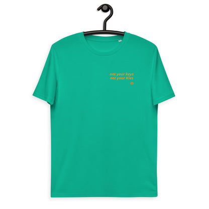 Camiseta de mujer de algodón orgánico "Kies_sm"