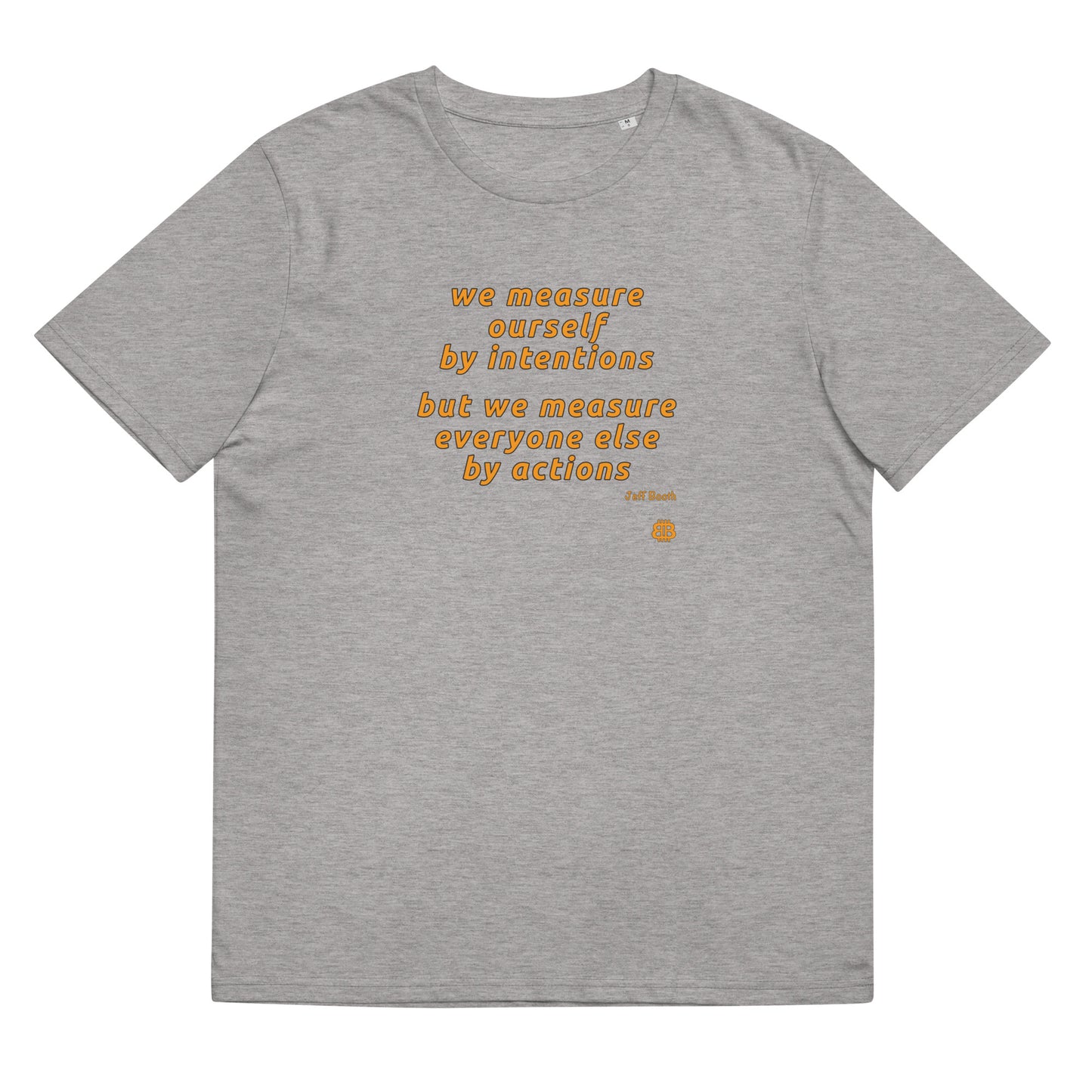 Women's organic cotton t-shirt "Measure"