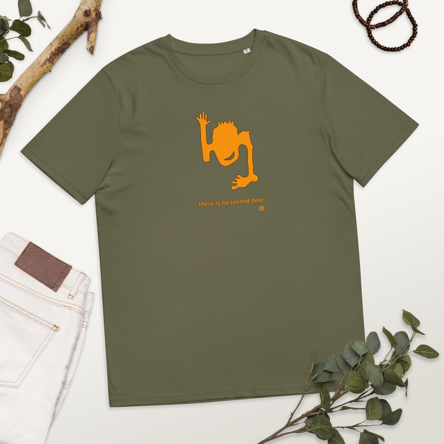 Camiseta unisex de algodón orgánico "2Best"