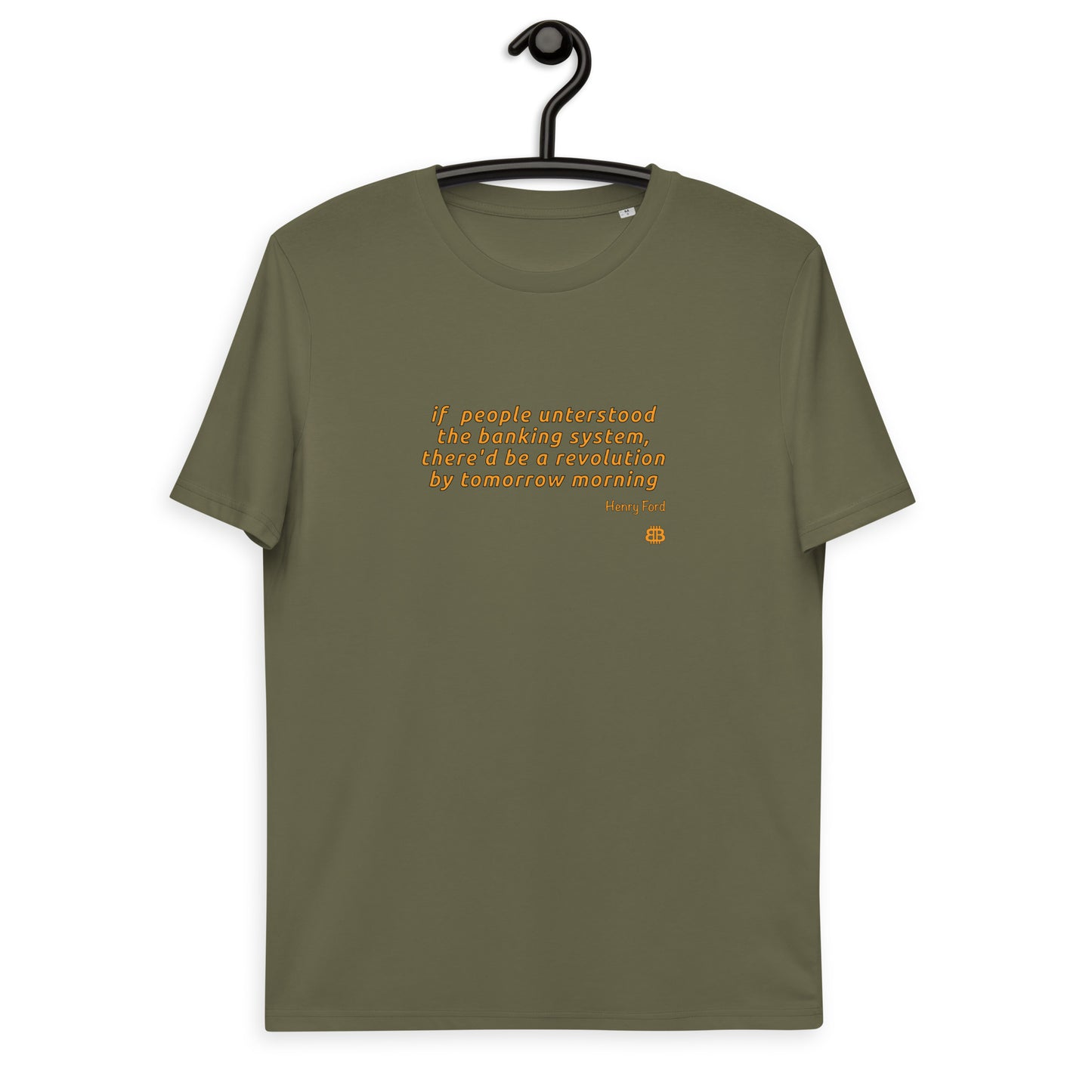 Damen-T-Shirt aus Bio-Baumwolle „Revolution_engl“