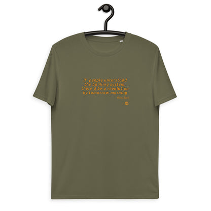 Women's organic cotton t-shirt "Revolution_engl"