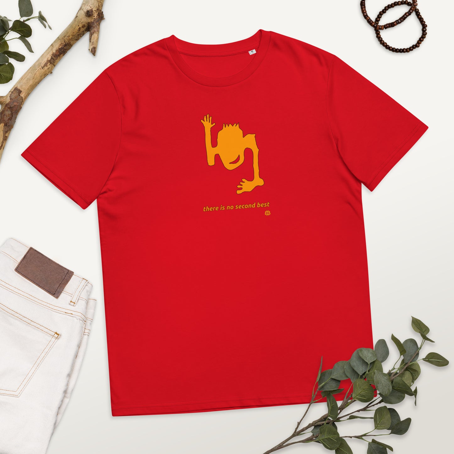 Unisex-T-Shirt aus Bio-Baumwolle „2Best“