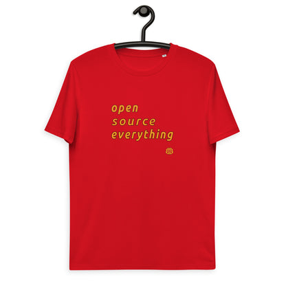 Men's organic cotton t-shirt "OS everything"