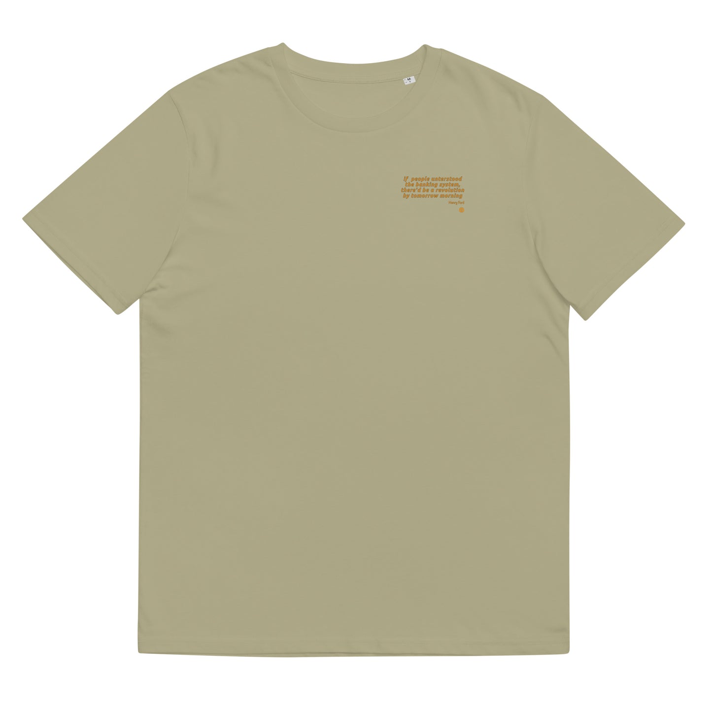 Men's organic cotton t-shirt "Revolution_engl_sm"