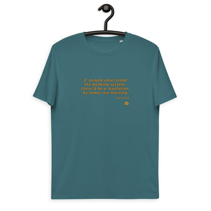 Damen-T-Shirt aus Bio-Baumwolle „Revolution_engl“