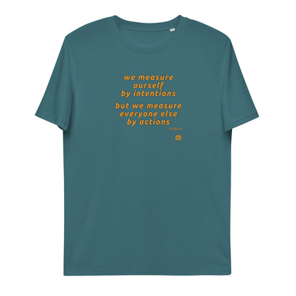 Men's organic cotton t-shirt "Measure"