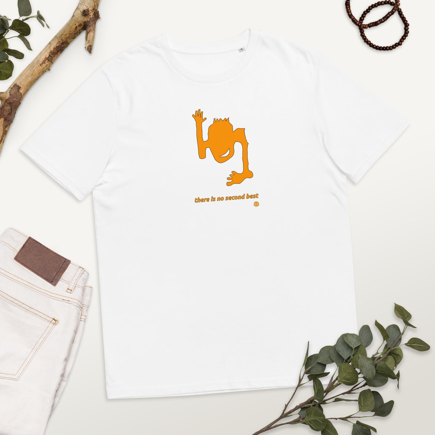 Camiseta unisex de algodón orgánico "2Best"