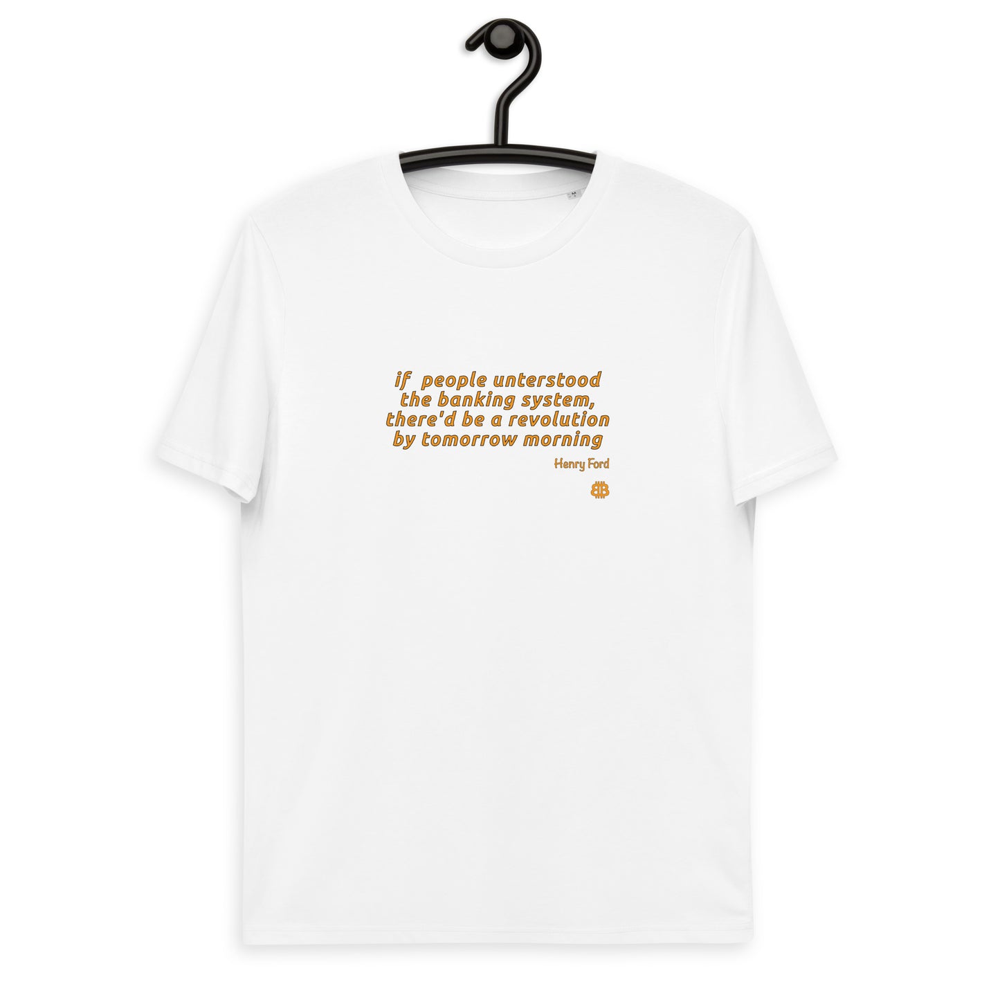 Damen-T-Shirt aus Bio-Baumwolle „Revolution_engl“