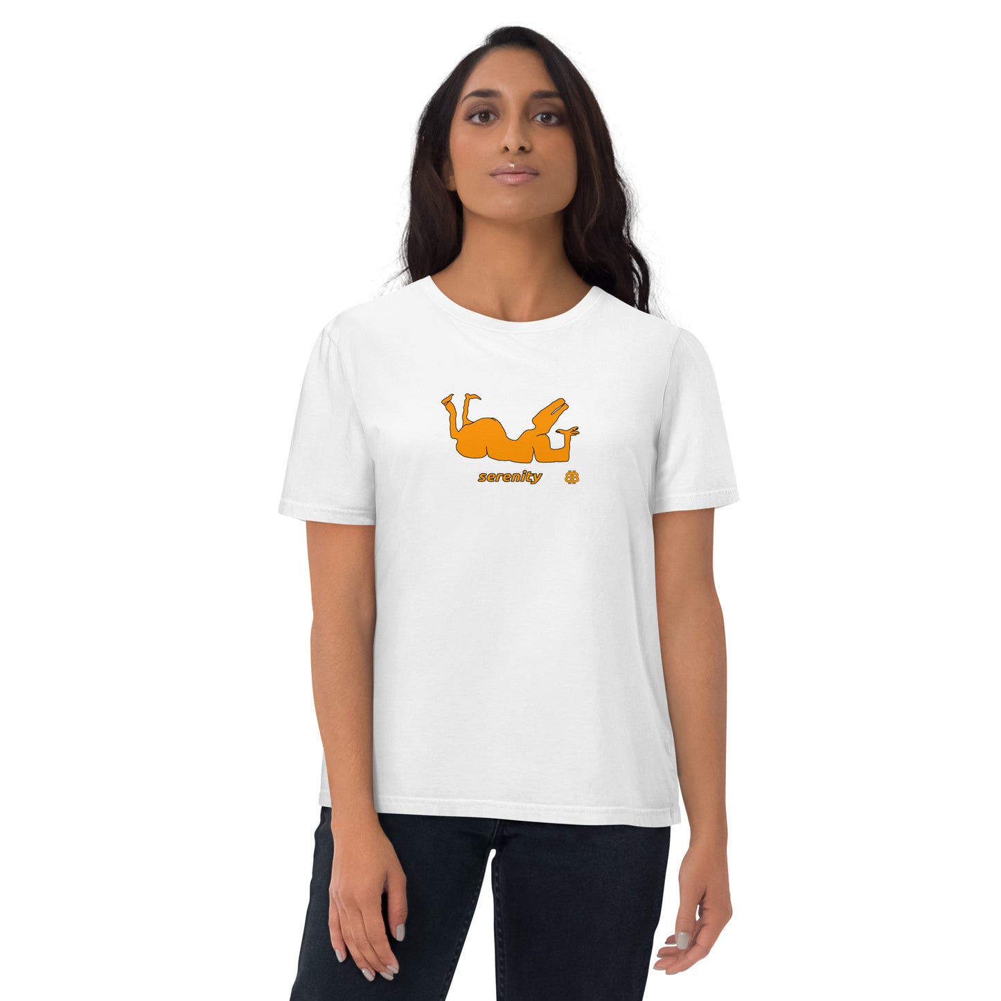 Women's organic cotton t-shirt "Serenity"