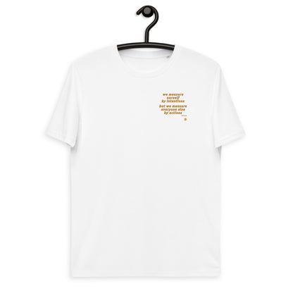 Camiseta mujer algodón orgánico "Measure_sm"