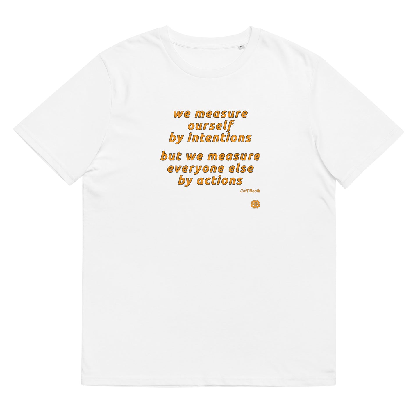 Women's organic cotton t-shirt "Measure"