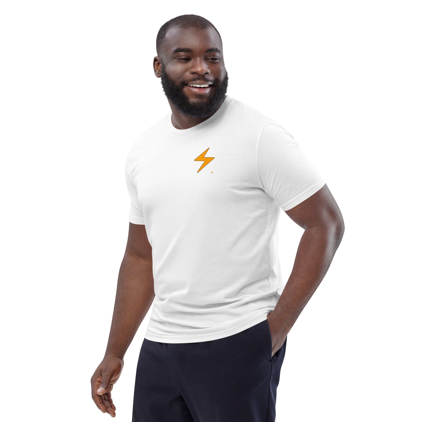 Men's organic cotton t-shirt "Lightning_sm"