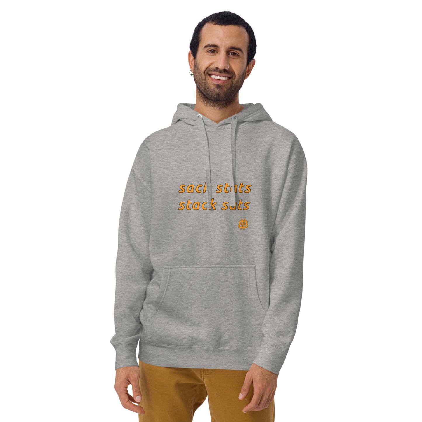 Sudadera con capucha unisex "SackStats"