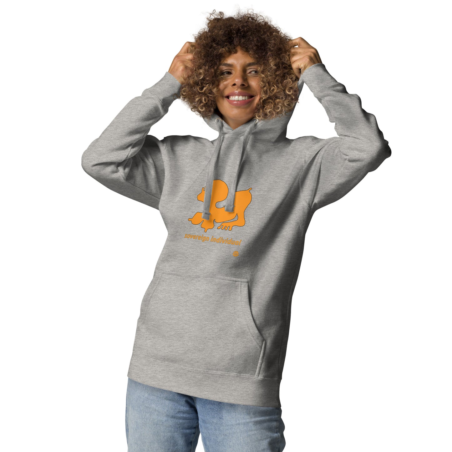 Sudadera con capucha unisex "SoberanoIndividual"