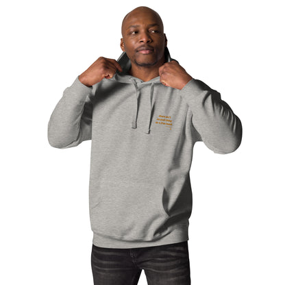 Men's organic bio Hoodie "FreeLunch_sm"