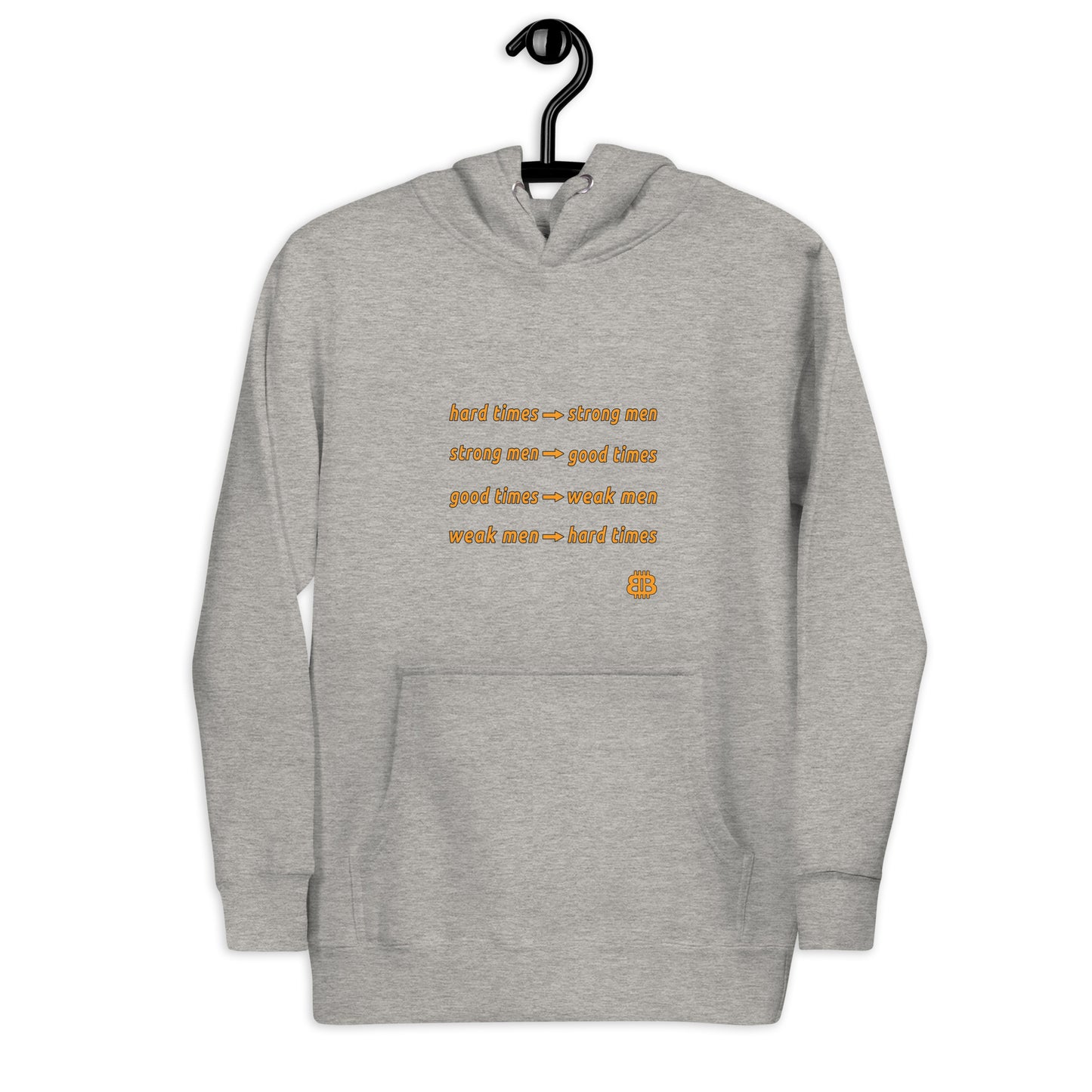 Women's organic bio Hoodie "HardTimes"