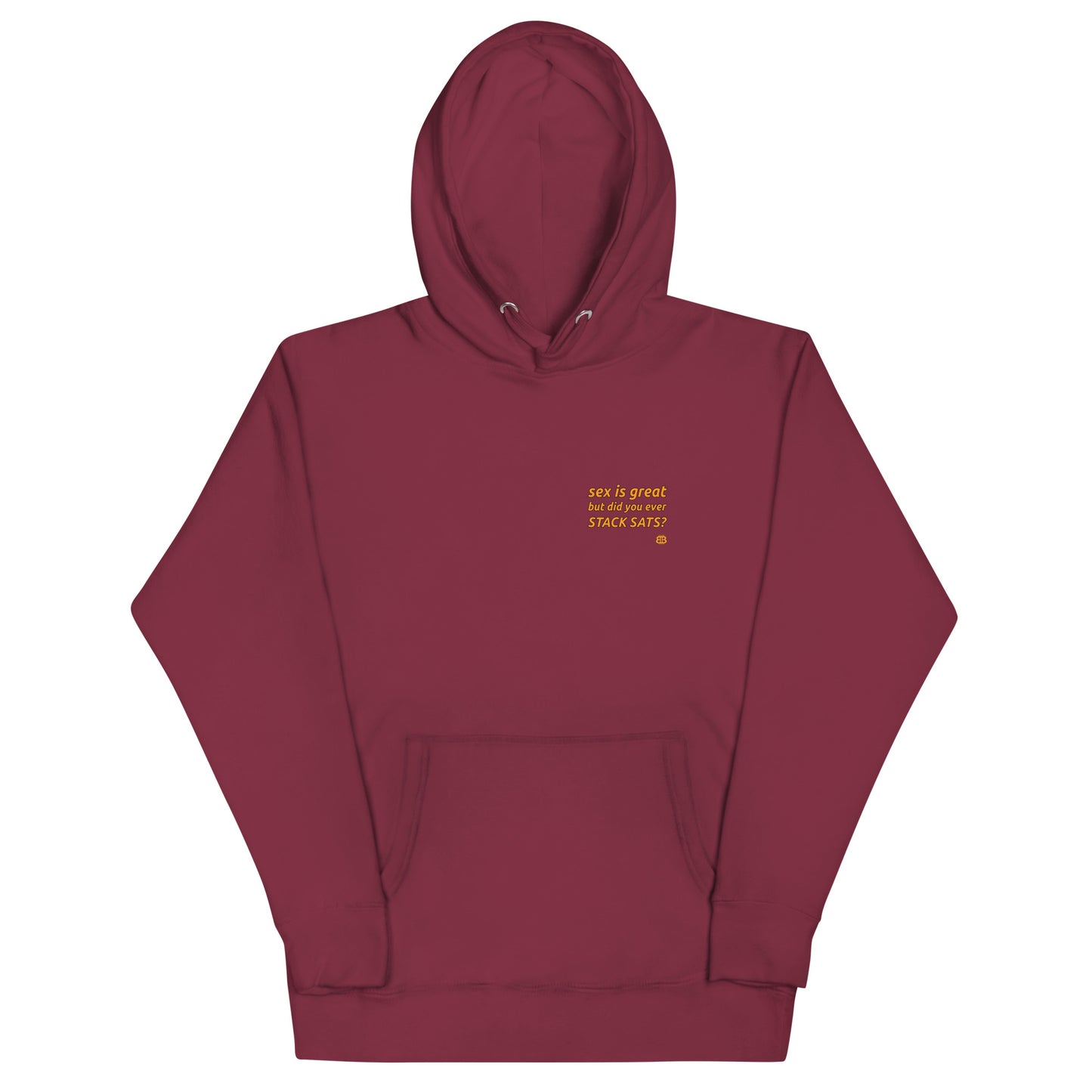 Men's organic bio Hoodie "Sex_sm"