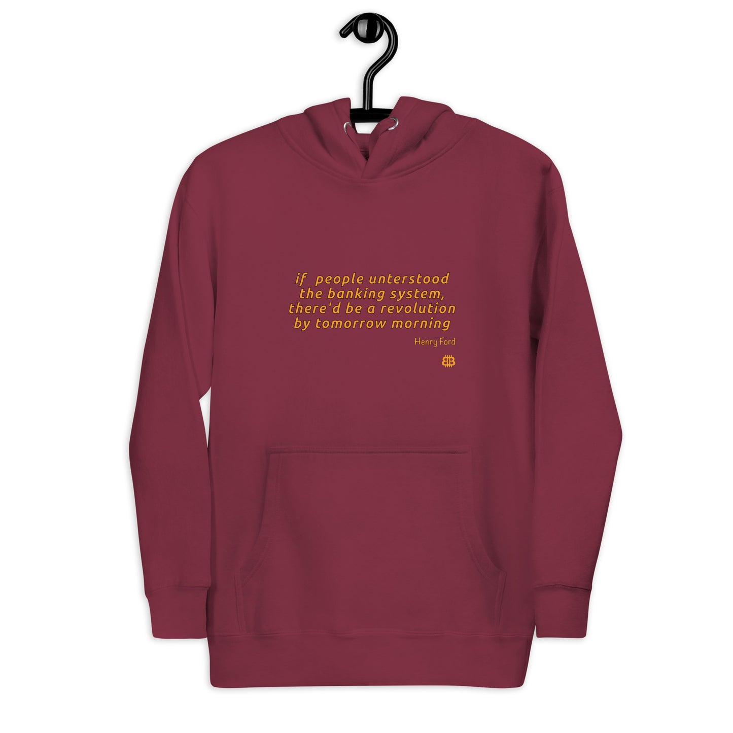 Women's organic bio Hoodie "Revolution_engl"