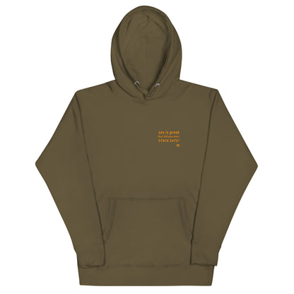 Men's organic bio Hoodie "Sex_sm"