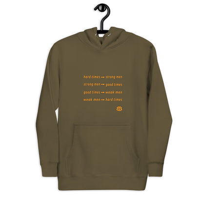 Women's organic bio Hoodie "HardTimes"