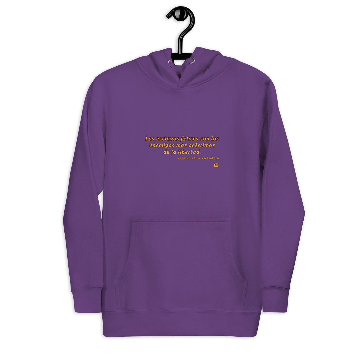 Women's organic bio Hoodie "Esclavos"