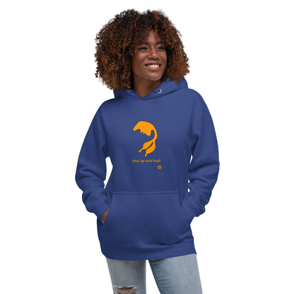 Sudadera con capucha unisex "Cállate"