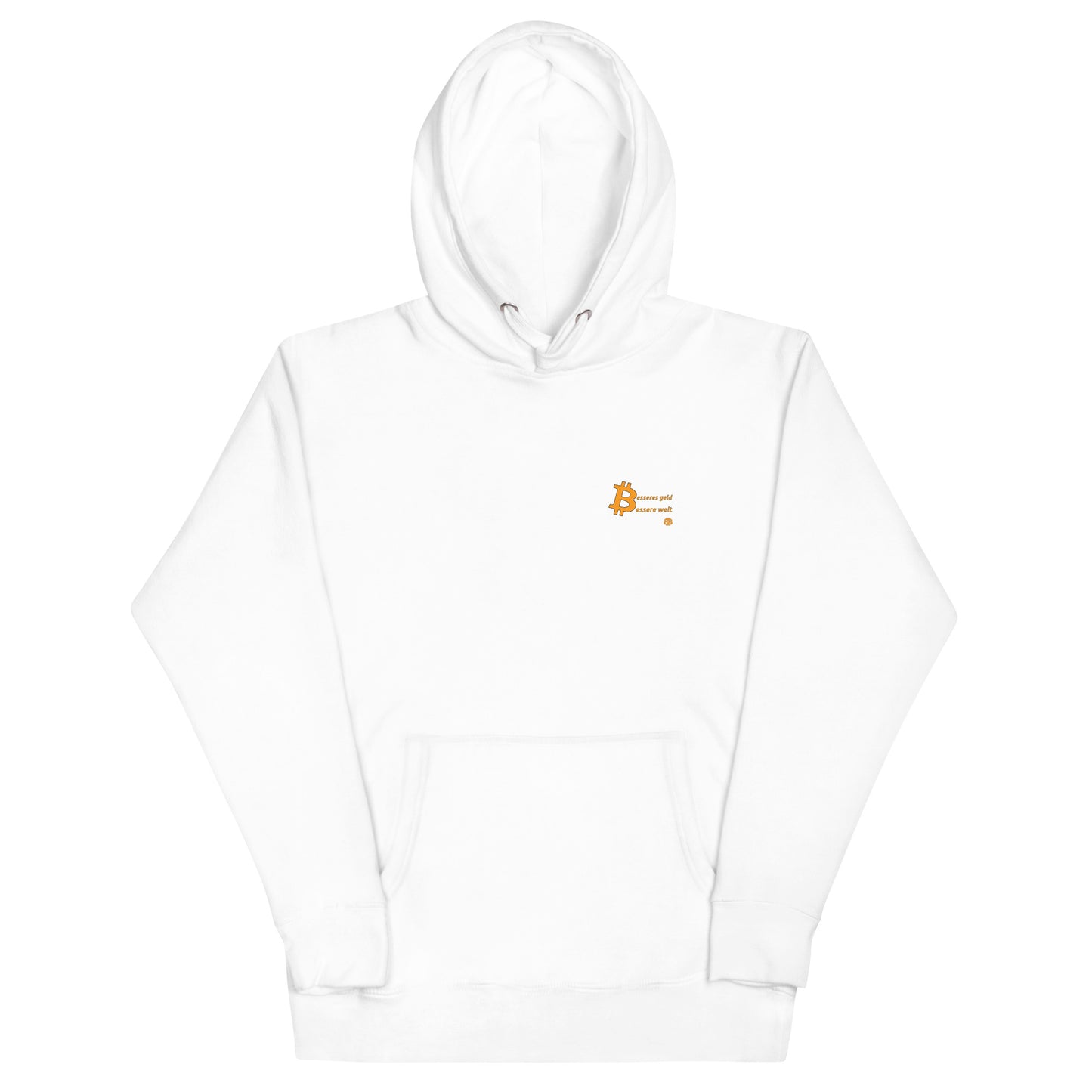 Women's organic bio Hoodie "Geld-Welt_sm"