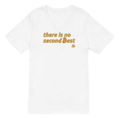 Unisex Short Sleeve V-Neck T-Shirt "2.best"