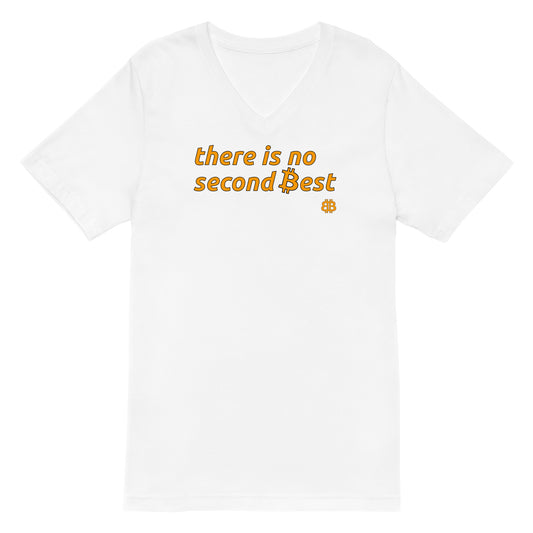 Unisex Short Sleeve V-Neck T-Shirt "2.best"