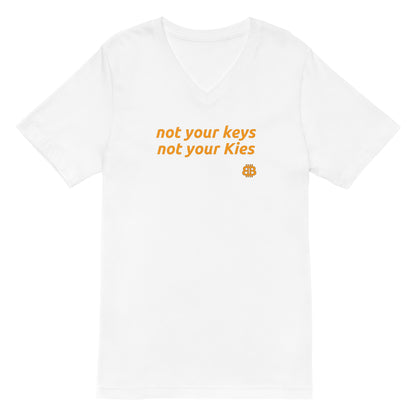 Women's Short Sleeve V-Neck T-Shirt "Kies"