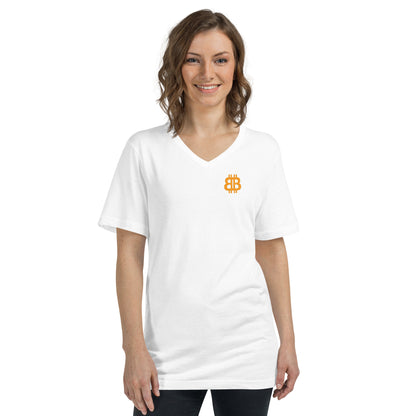 Women's Short Sleeve V-Neck T-Shirt "BB_sm"