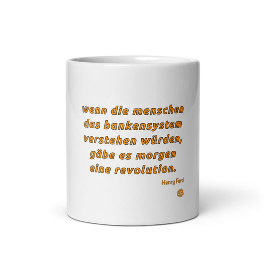 White glossy mug "Revolution_dt"