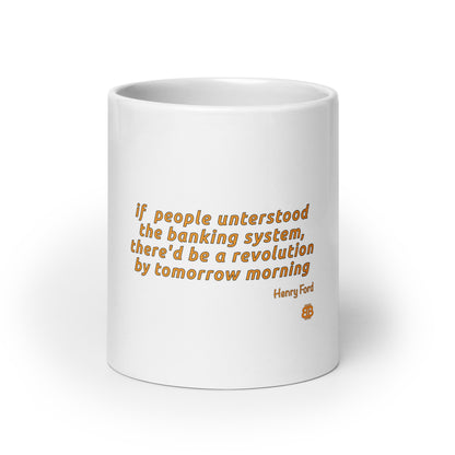 White glossy mug "Revolution_engl"