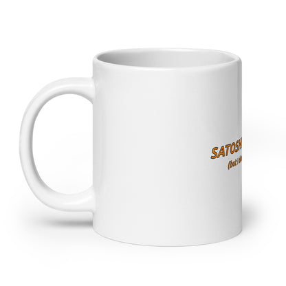 White glossy mug "Brag"