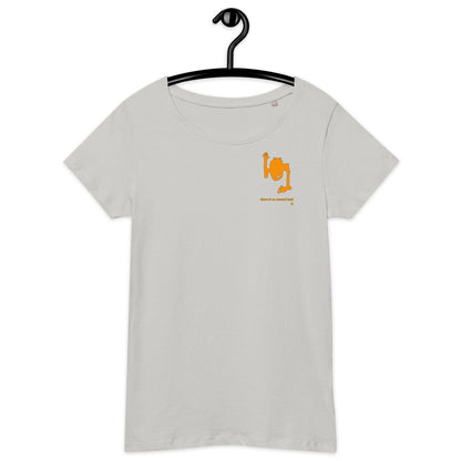 Camiseta orgánica de mujer de manga corta y cuello ancho "2Best_sm"