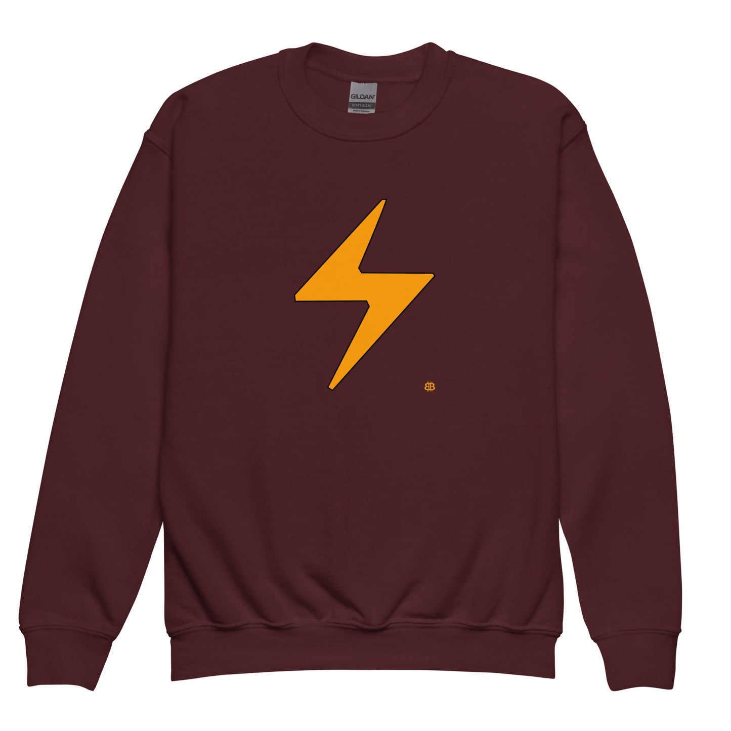 Sudadera juvenil con cuello redondo "Lightning"